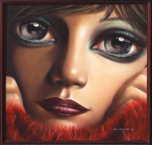 surrealism paintings by Sas Christian